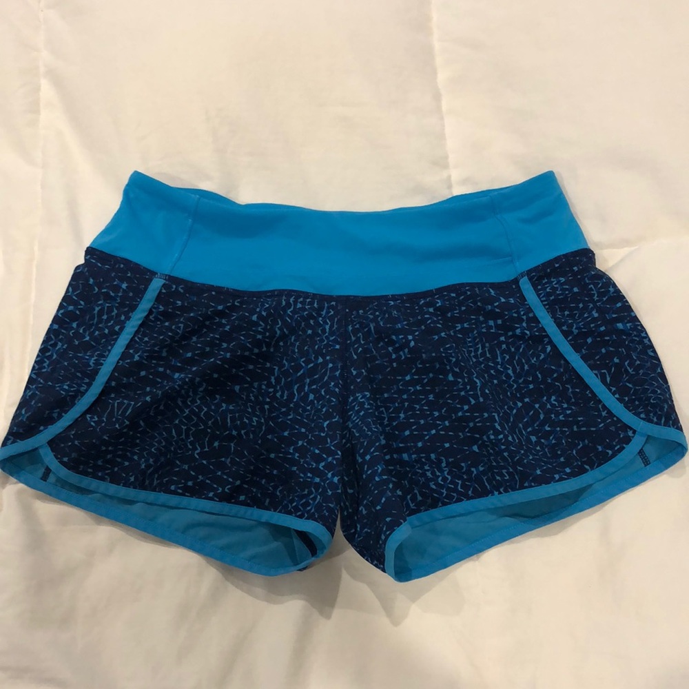 Lululemon blue shorts